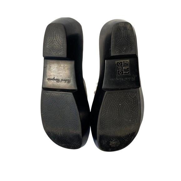 Robert Clergerie Sandals Pvc Clear Slides Platform Black - Picture 4 of 7